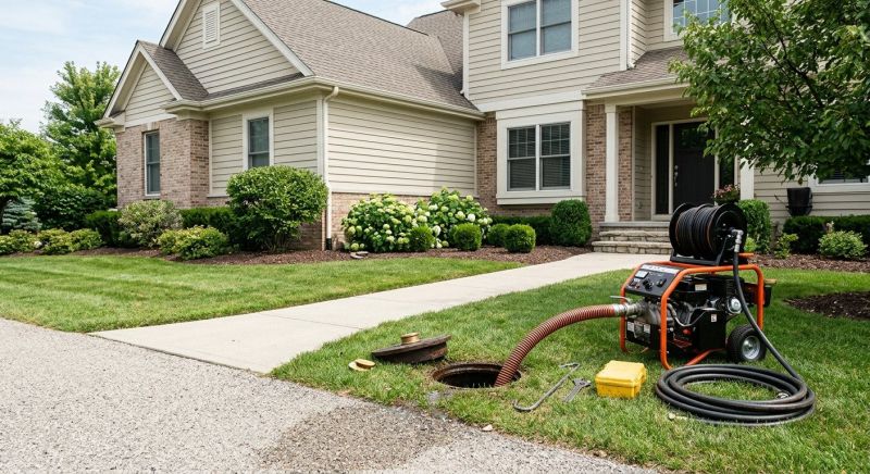 Sewer Line Unclogging in Fredericksburg, VA